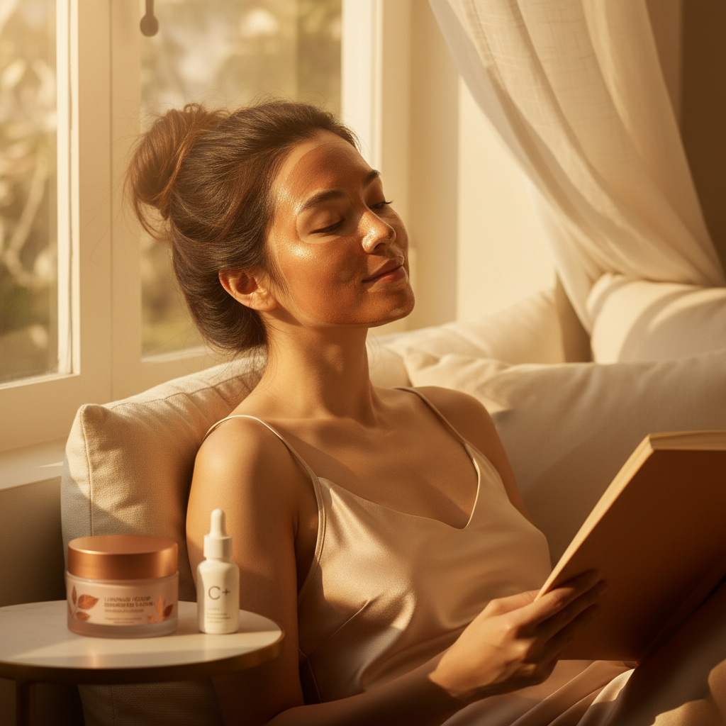 Luminous Copper Brightening Mask – Eucalyptus Glow