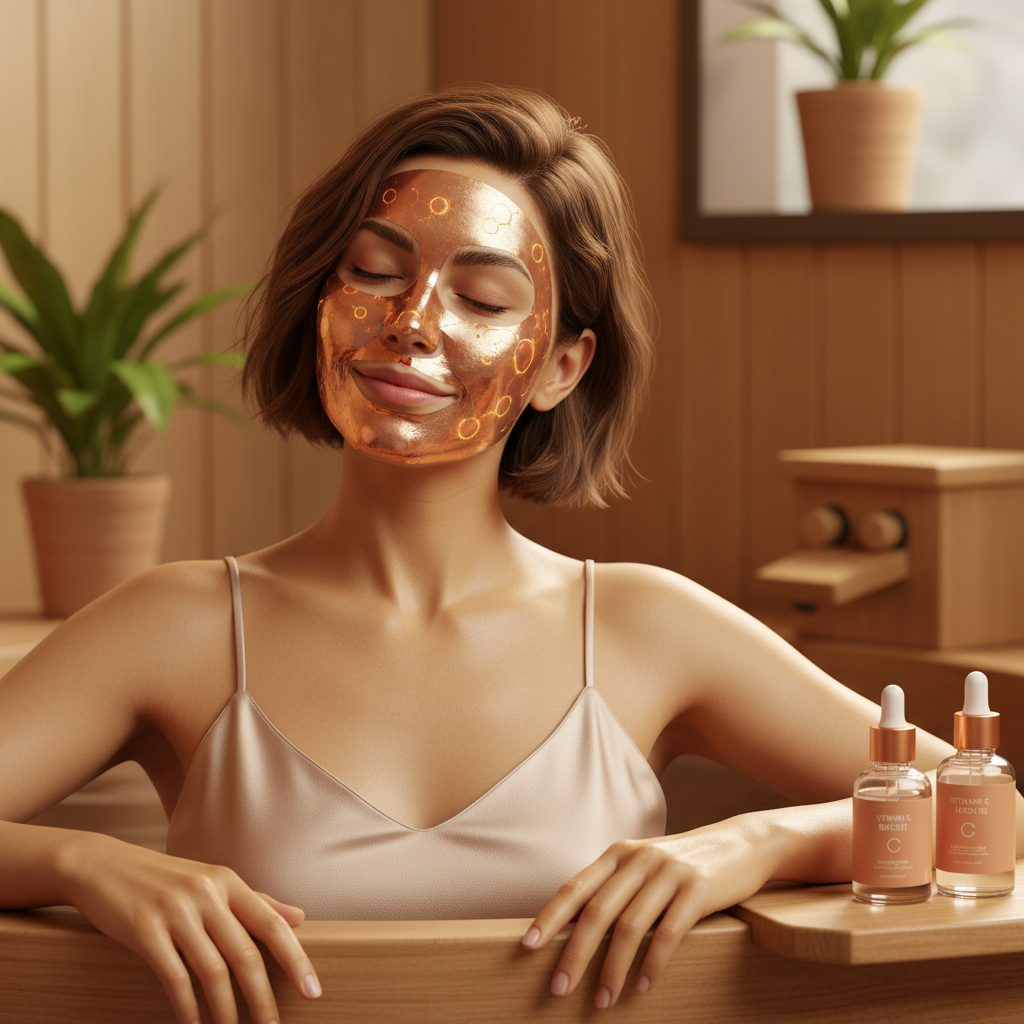 Luminous Copper Brightening Mask – Vitamin Veil