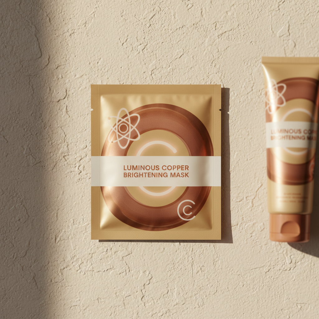 Luminous Copper Brightening Mask – Solar Orbit