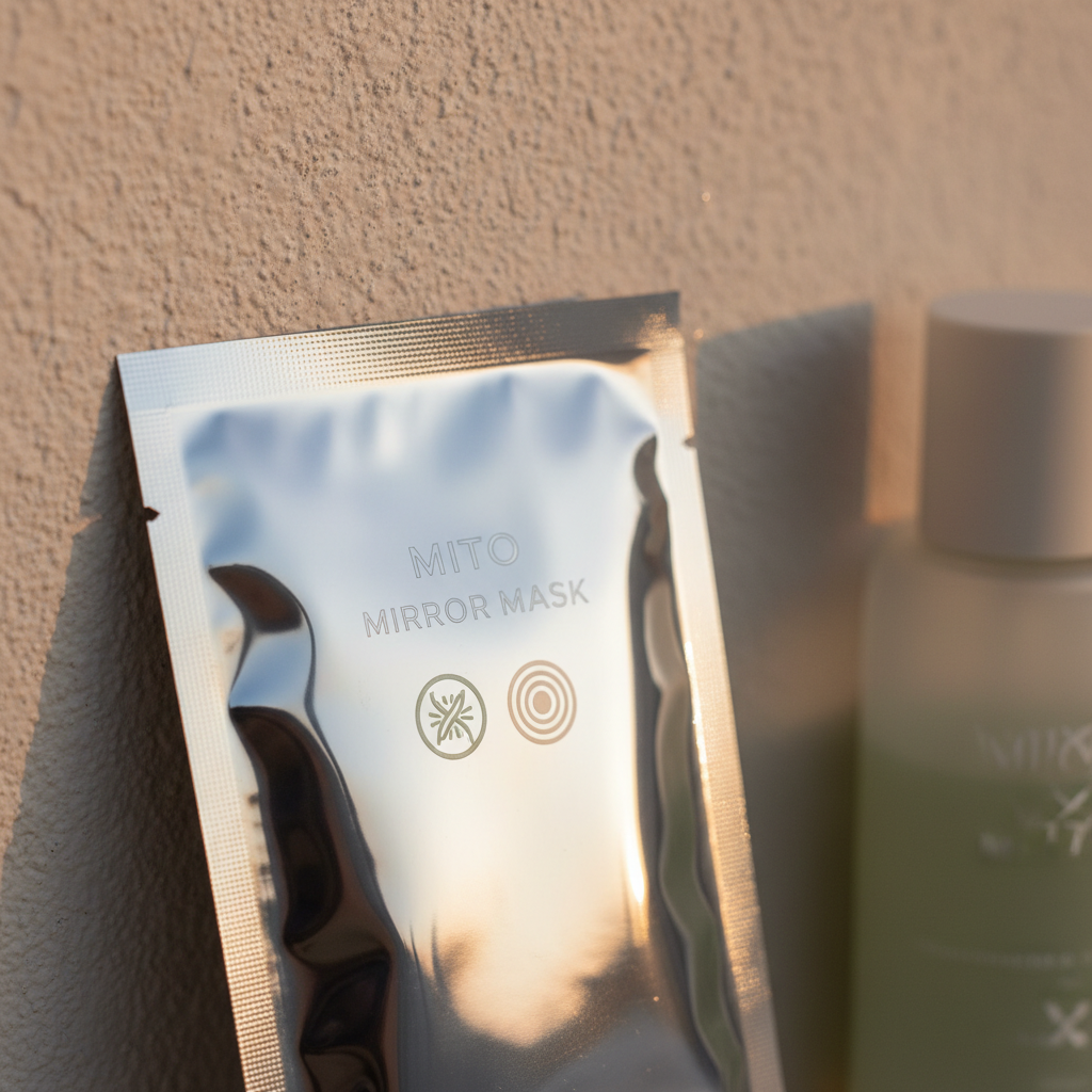 Mirror Finish Sheet Mask – Golden Hour