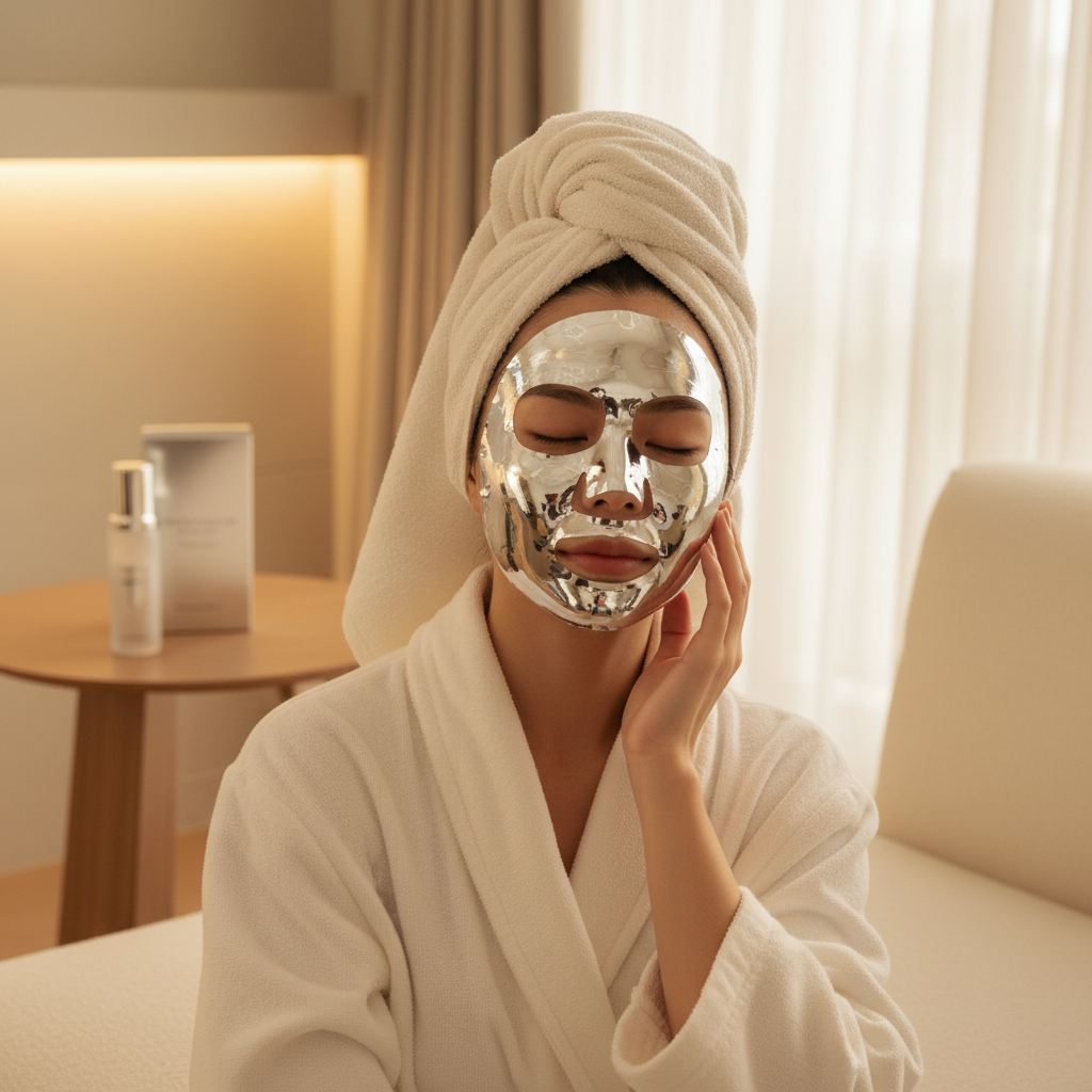 Mirror Finish Sheet Mask – Slate Wave